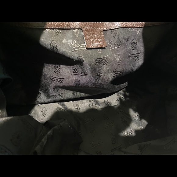 $3550 ❤️SOLD❤️GUCCI PYTHON SNAKESKIN LARGE JOCKEY HOBO - Picture 8 of 8